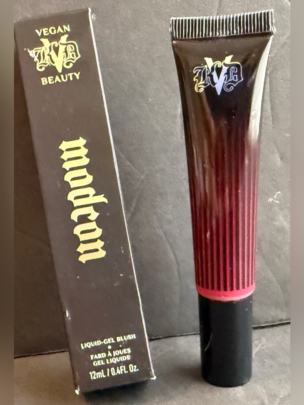 KVD Beauty ModCon Liquid-Gel Blush - GLASSCADE 30 - Deep Berry Dewy Flush - NIB